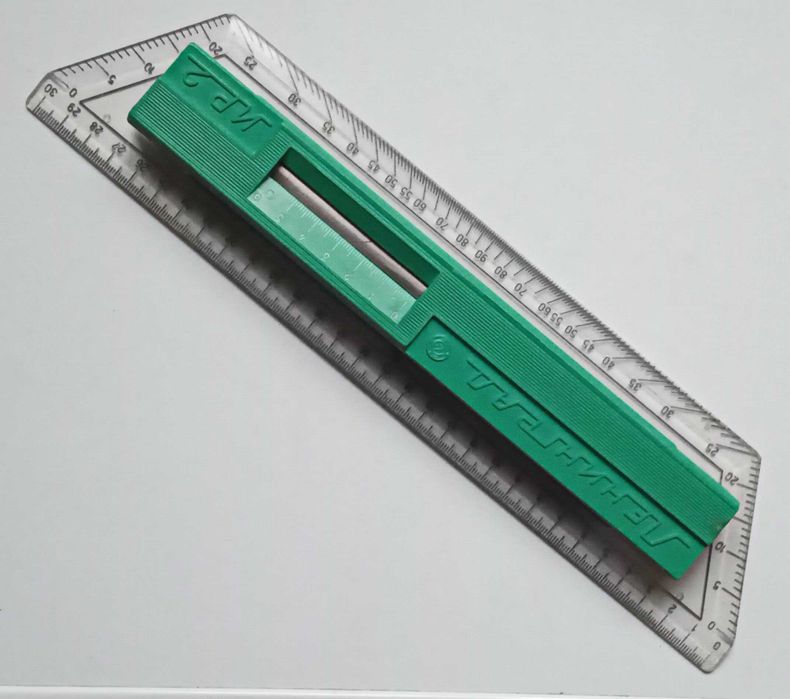 Линейка Рейсшина инерционная Ленинград ИР 2 1980-е годы СССР