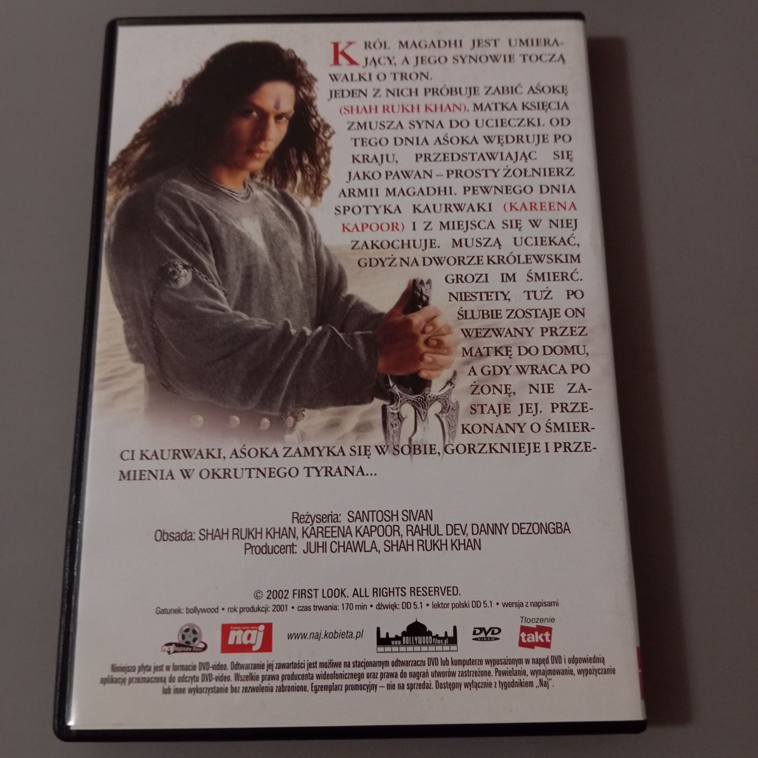 Asoka, film DVD (kolekcja Bollywood), stan bdb