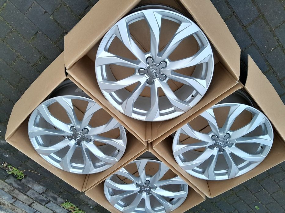 Jak nowe oryginalne 20calowe alufelgi Audi a6 c7 Matrix