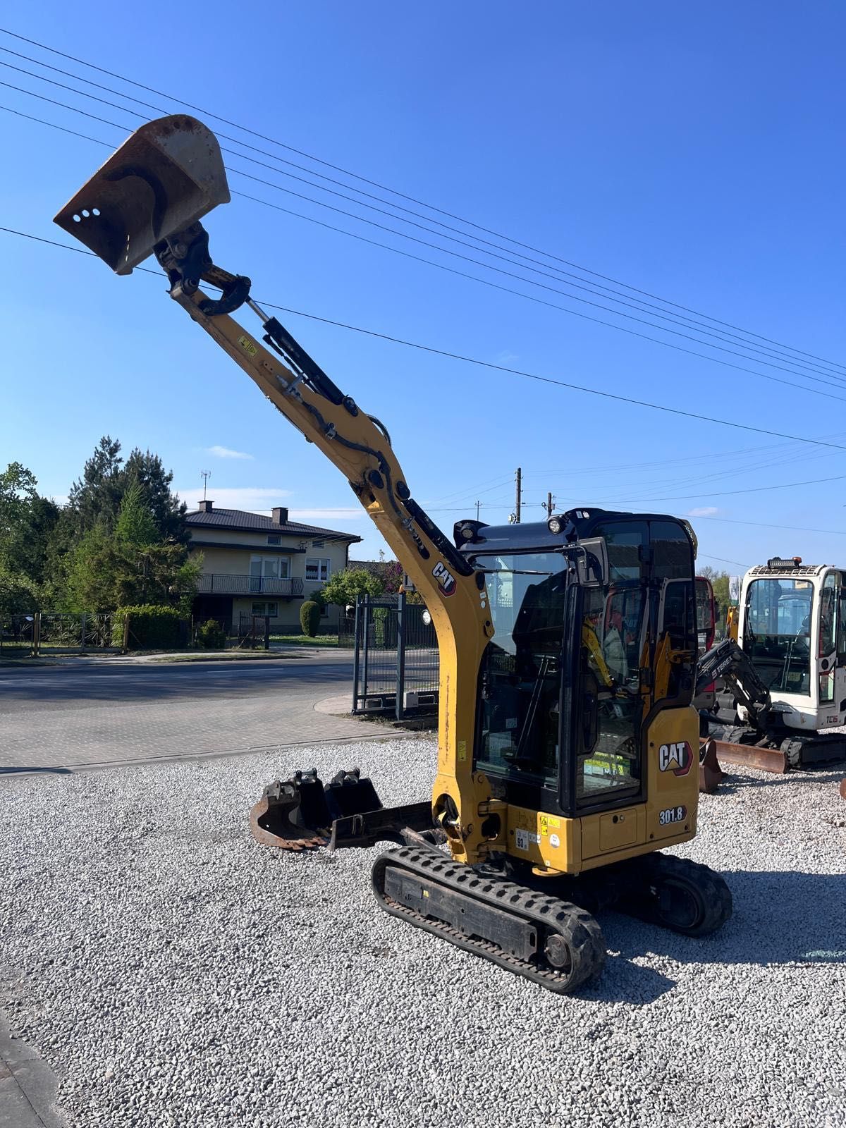 Mini koparka CAT Caterpillar 301.8 z 2020r 4 łyżki 1850kg super stan