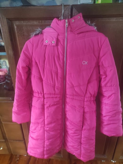 Зимова куртка на дівчинку Calvin Klein