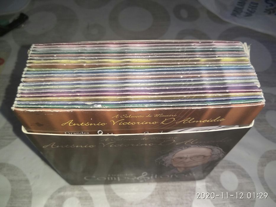 Coletânea 20CDs Grandes compositores coleção 24horas UNO