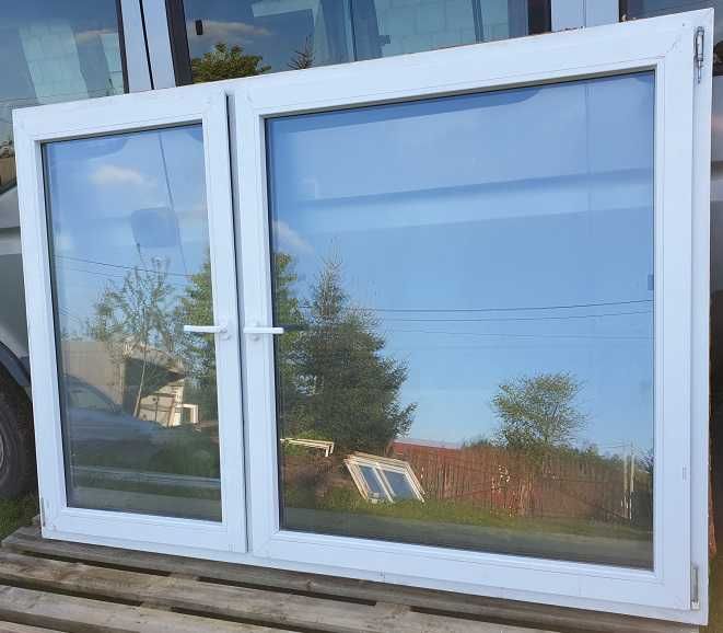 Drzwi balkonowe tarasowe okno pcv plastikowe 86x230 Transport
