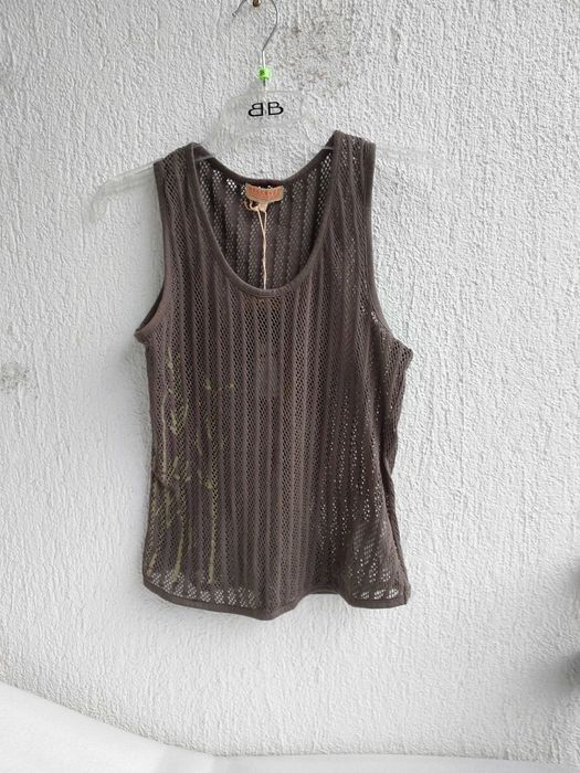 Nowa z metką bluzka-top-RESERVED-siateczka-khaki– M/L InPost