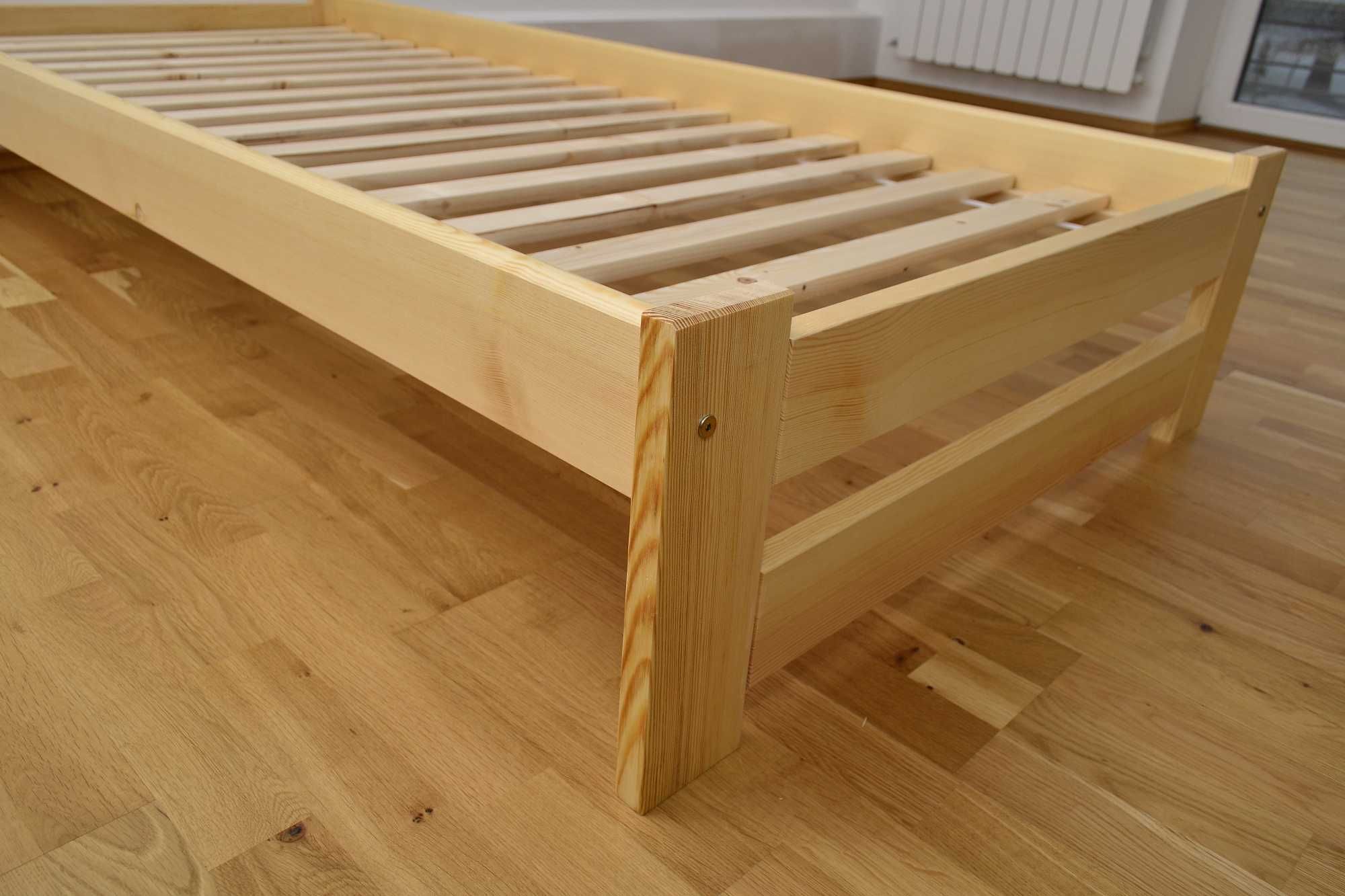 Łóżko 90x200 z materacem PRODUCENT