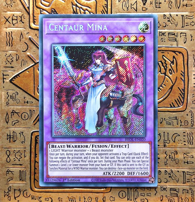 Centaur Mina Yugioh