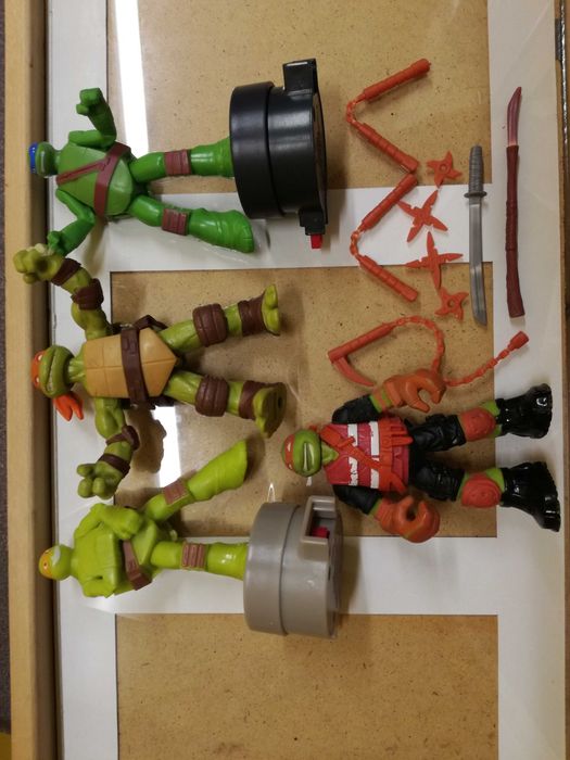 Scooby-doo, Incredibles, Tartarugas Ninja, Batman