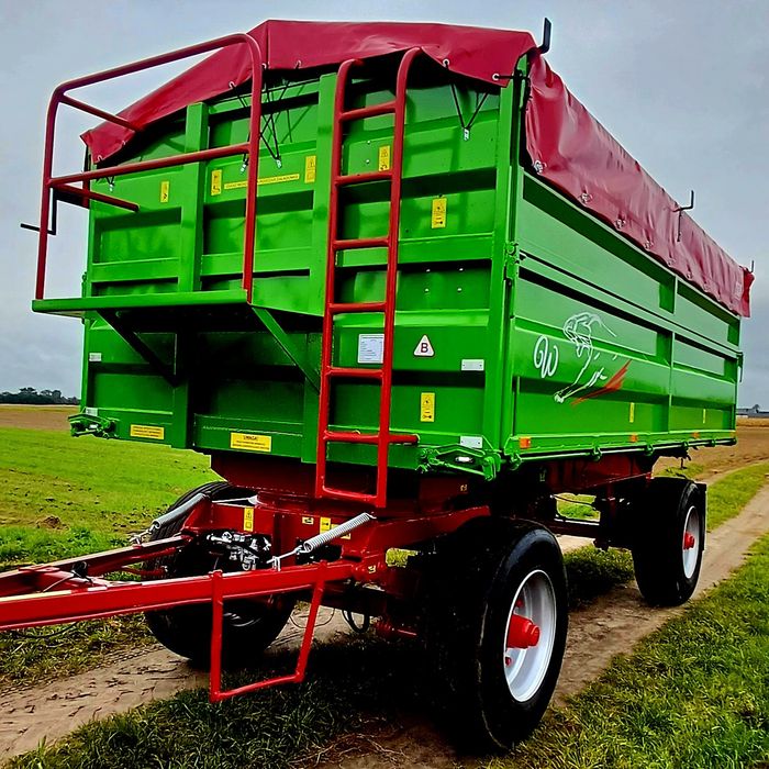 Przyczepa 16DMC 3 stronny wywrot