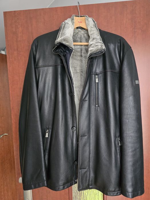 Kurtka skórzana rozmiar 52 z podpinką. Jak nowa.