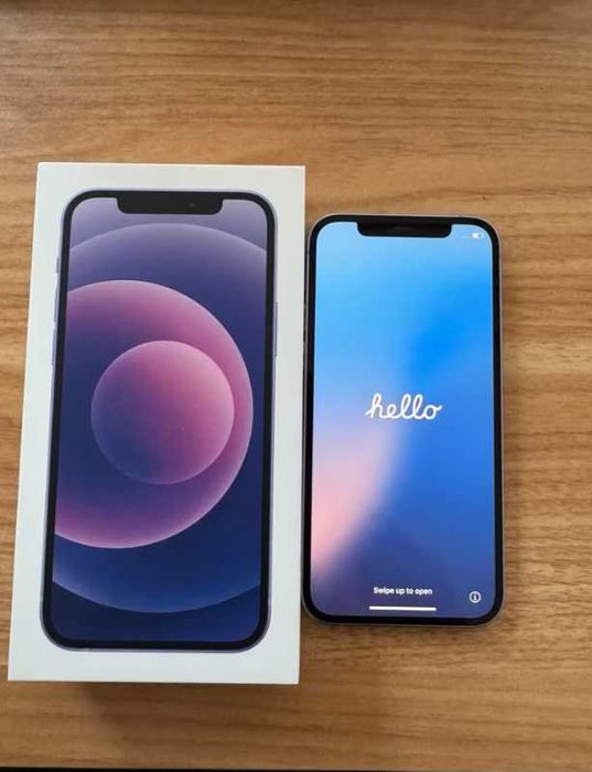 iPhone 12 Kolor Fioletowy 128GB - Idealny Bez Rys