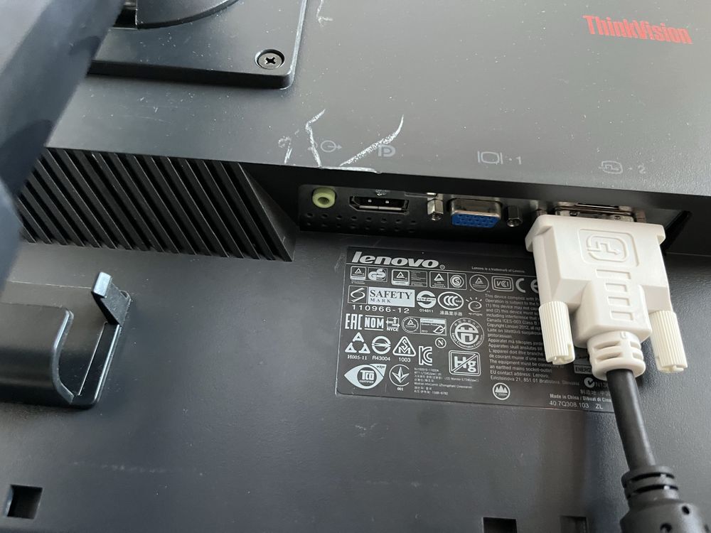 Monitor lenovo thinkvision