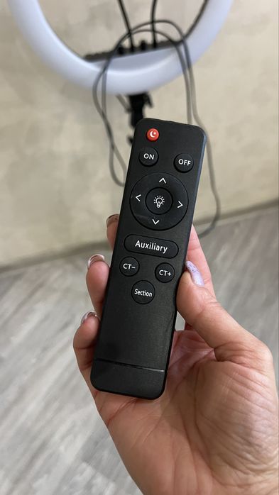 Лампа кільцева LED RL-18 зі штативом 2 м 45 см