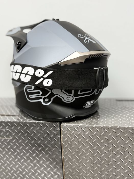 Мото шолом Exdrive !Окуляри в подарунок!