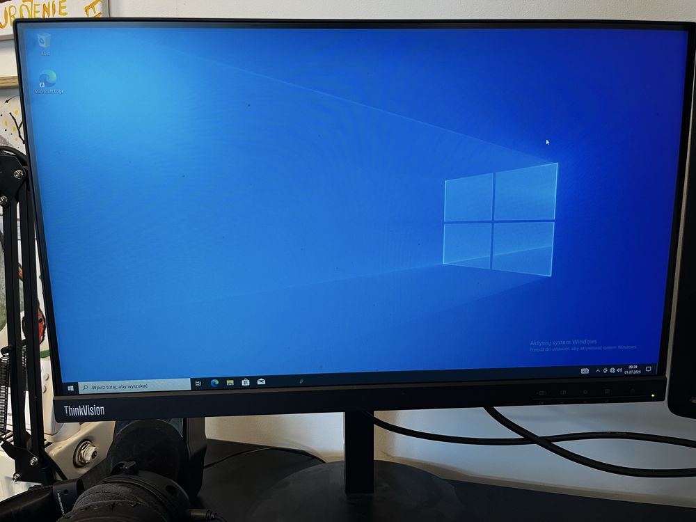 Komputer i5/16GB RAM/SSD 476 GB + 2 monitory – gotowy zestaw