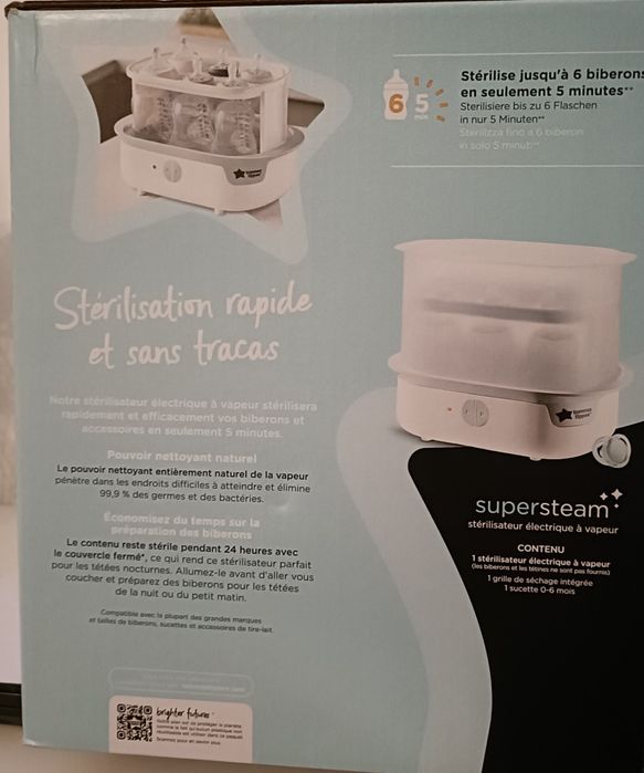 Esterilizador biberões