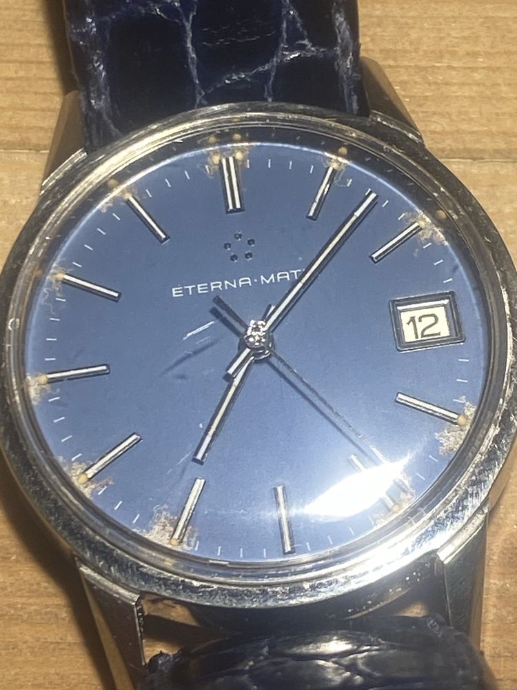 ETERNA Eternamatic Automatic Swiss Made ETA 2824 automatyczny zegarek