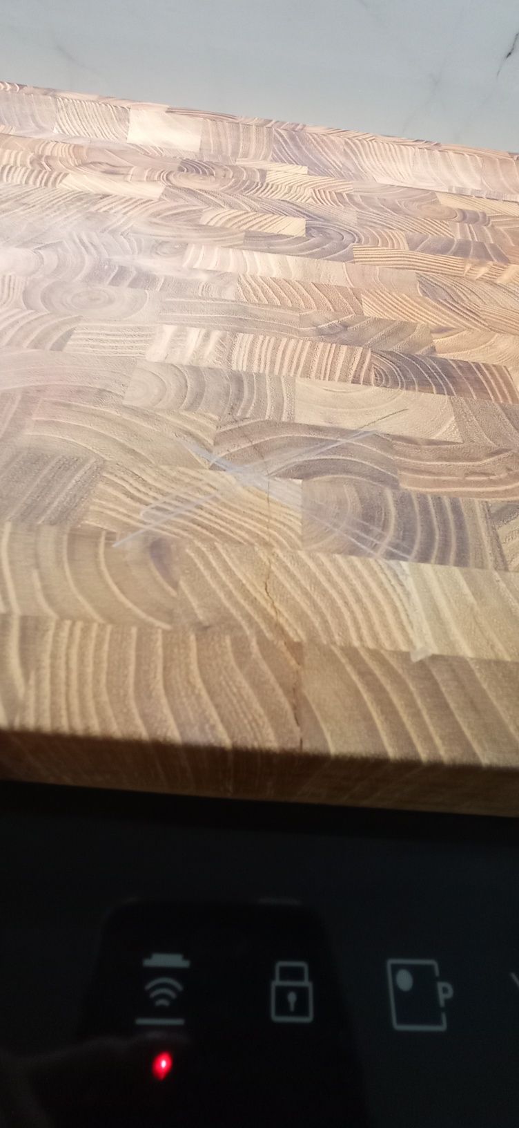 Deska do krojenia z drewna tekowego