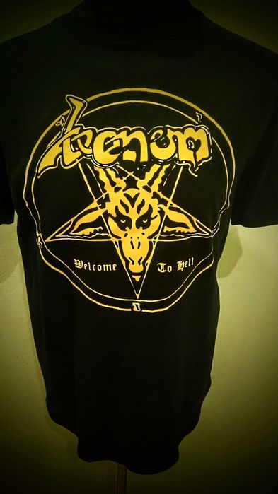 T-Shirt Venom, Welcome To Hell, Thrash, Black Metal, Sitodruk 2