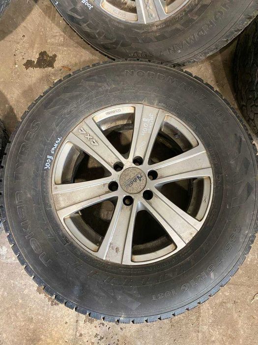Диски/шини/колеса 235/75 R16 6x114.3 Nissan Navara D40 Pathfinder R51