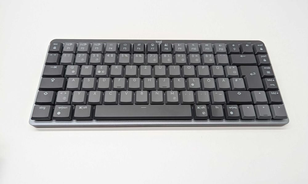 Klawiatura bezprzewodowa Logitech MX MECHANICAL MINI QWERTZ grafitowa