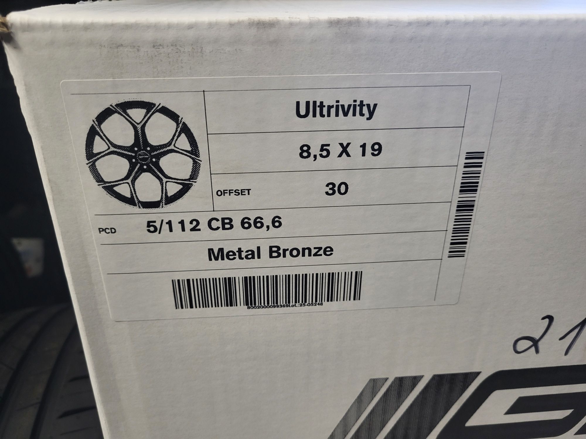 Alufelgi GMP 19" 5x112 ET30 Audi Q5 A6 C8 C7 A4 B9 B8 A5 A7 BRĄZ !
