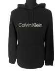 Bluza Calvin Klein damska czarna z kapturem kangurka oryginalna S