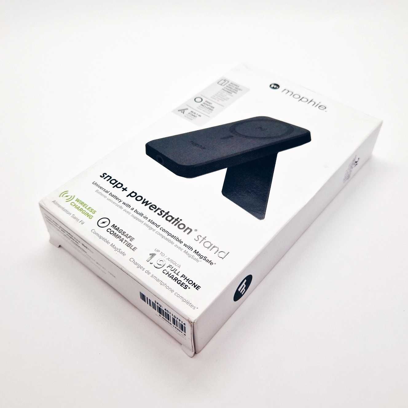 Powerbank Mophie 10000 mAh czarny bezprzewodowy