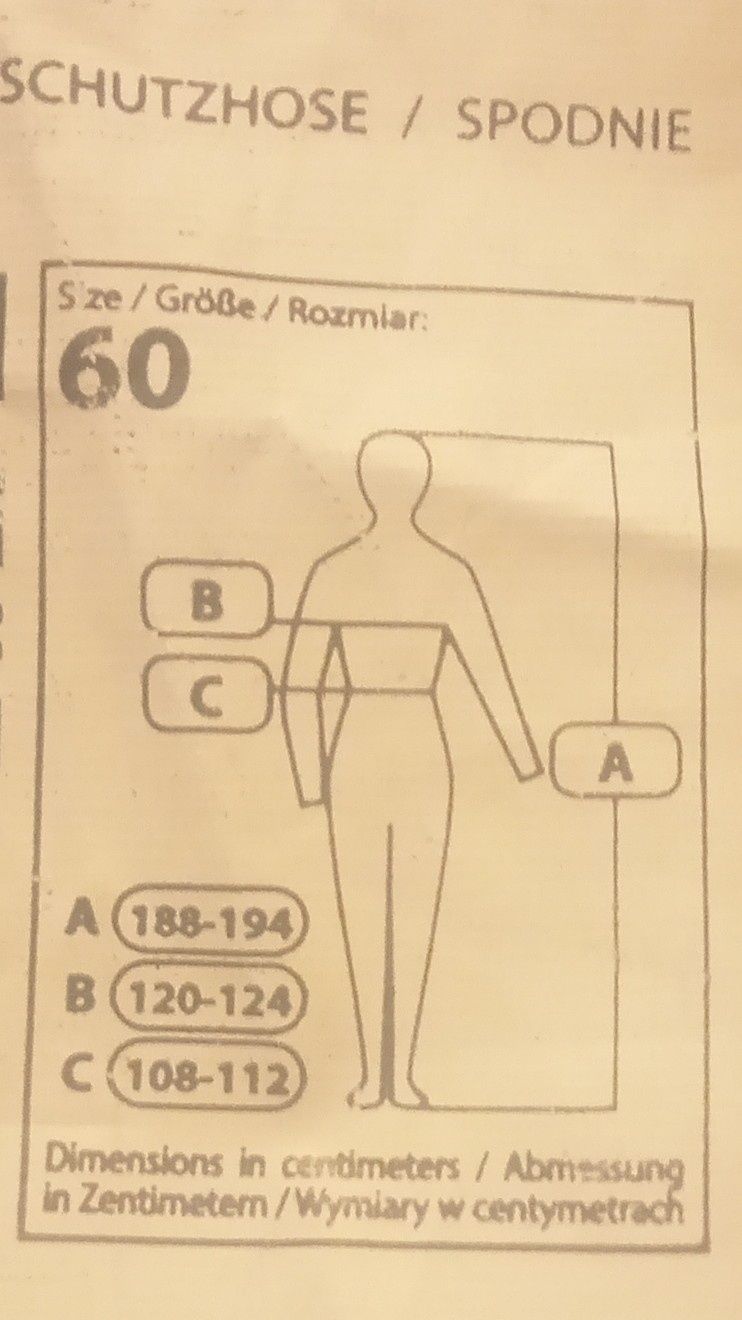 Sprzedam Spodnie robocze rozm. 60/62