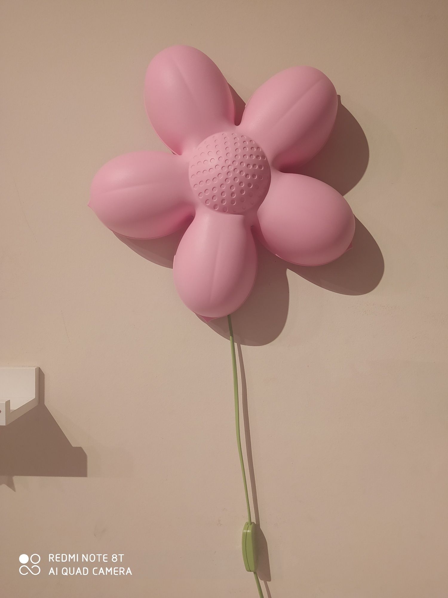Lampka nocna Ikea kwiatek