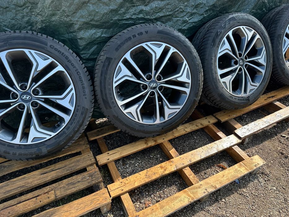 koła felgi aluminiowe 235/55/r19 hyundai santa fe iv et51