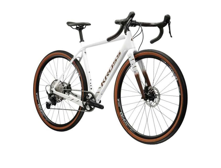Rower gravel Kross Esker 7.0 GRX 1x12 2025 biały S, M, L, XL - Śląsk