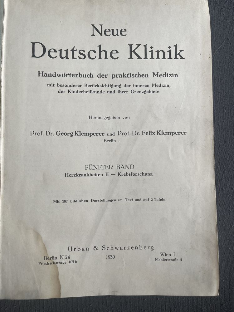 Neue deutsche klinik 1930