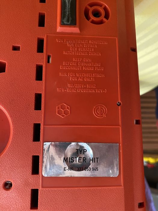 Telefunken Mister Hit gramofon