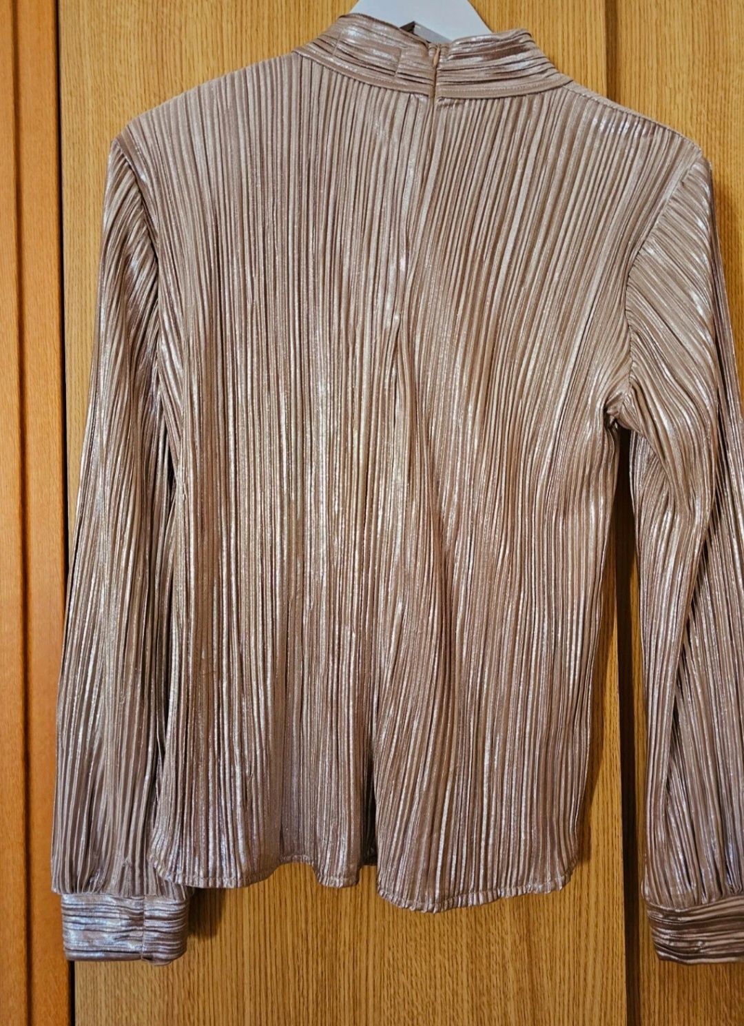 Blusa dourada Vintage Bazaar como nova TU/M