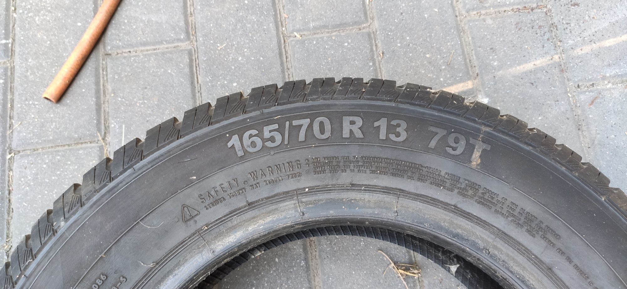 Opony Continental 165/70 R13 79T - 2 Sztuki