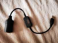 Adapter USB na gniazdo zapalniczki 12V z przetwornicą DC-DC 800mA