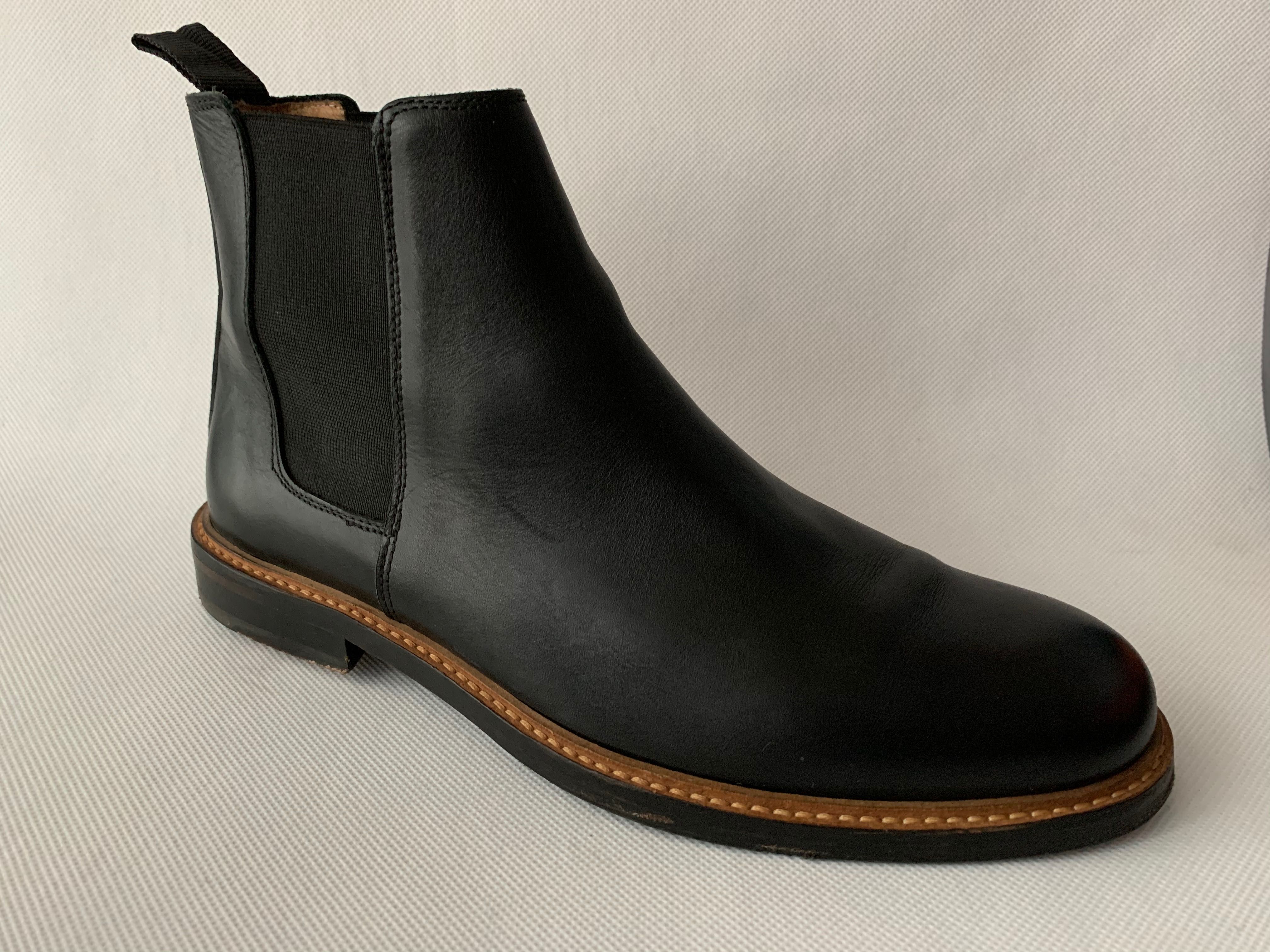 Sztyblety_Chelsea Boot_Skora_Made in Portugal Meskie Buty_41_27 cm