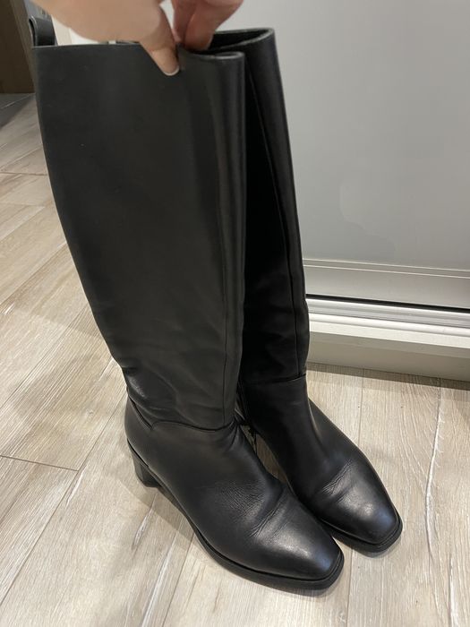 Шкіряні чоботи Португалія Італія, vitto rossi 38-39 р