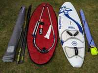 Zestaw windsurfingowy, deska Crazyfly, żagiel, windsurfing, NeilPryde