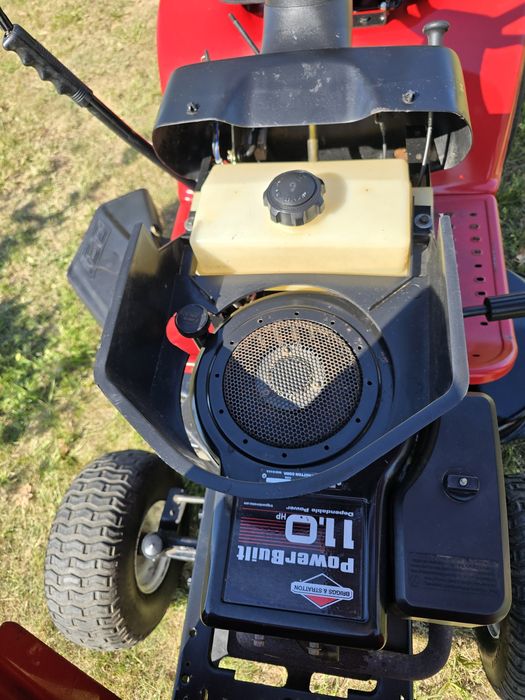 Traktorek kosiarka Rally/Husqvarna Briggs&Stratton+zbieracz