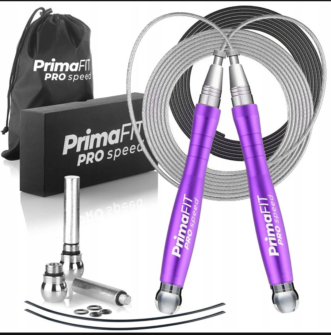 PrimaFIT Pro Speed skakanka dla dorosłych fitness