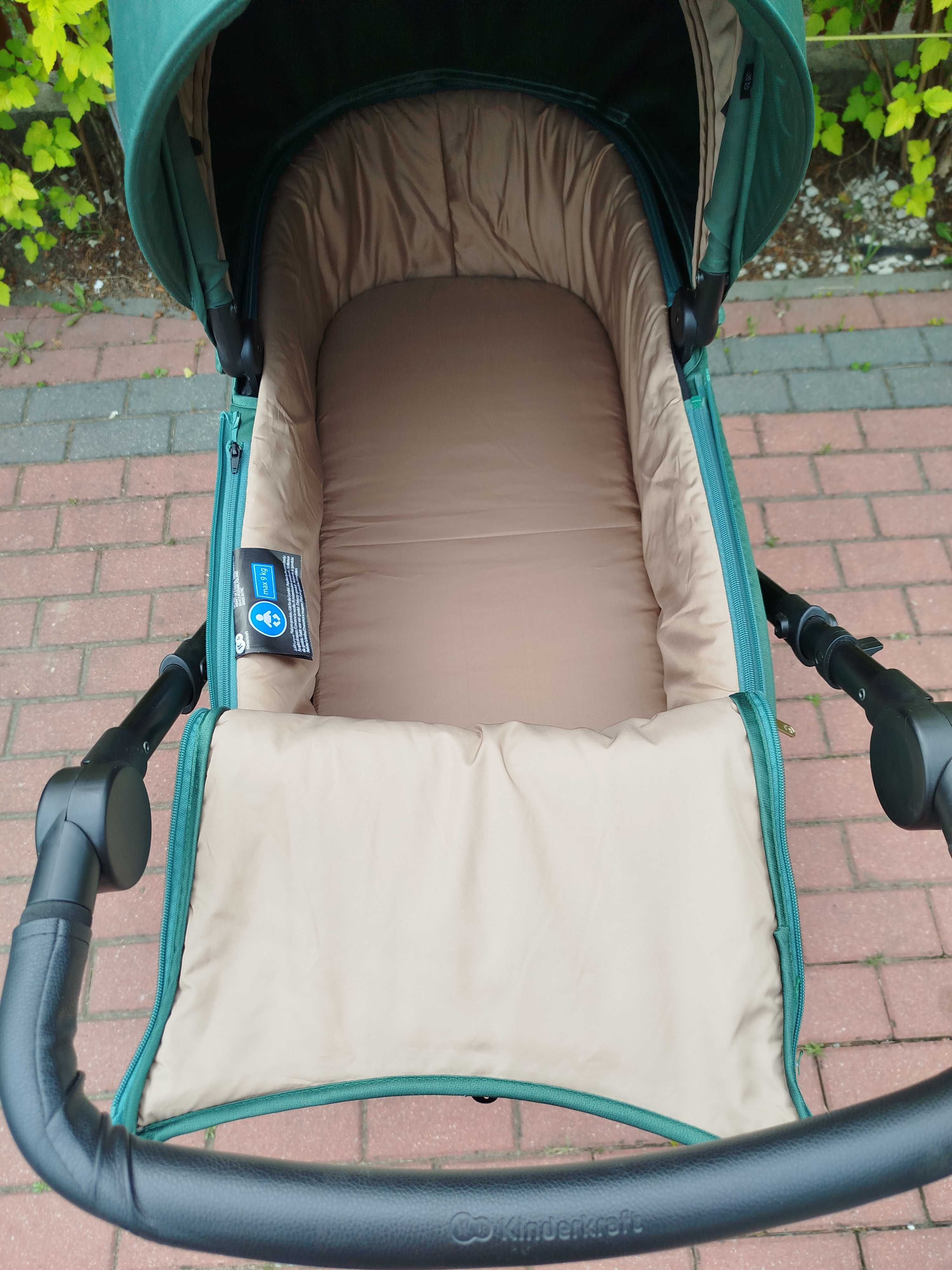 Kinderkraft Prime 2 z nosidełkiem Maxi Cosi