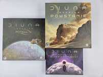 Diuna imperium powstanie + 2 dodatki, insert, koszulki i upgrade pack