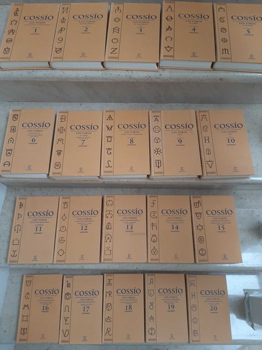 Los Toros - Cossío - 20 volumes