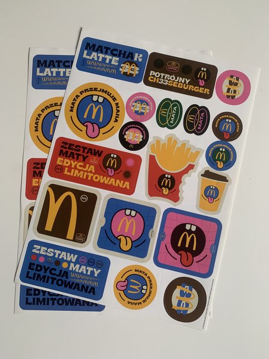 Naklejki Mata McDonald’s