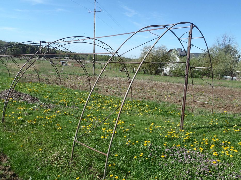 Tunel foliowy metalowy 30x6x2,7