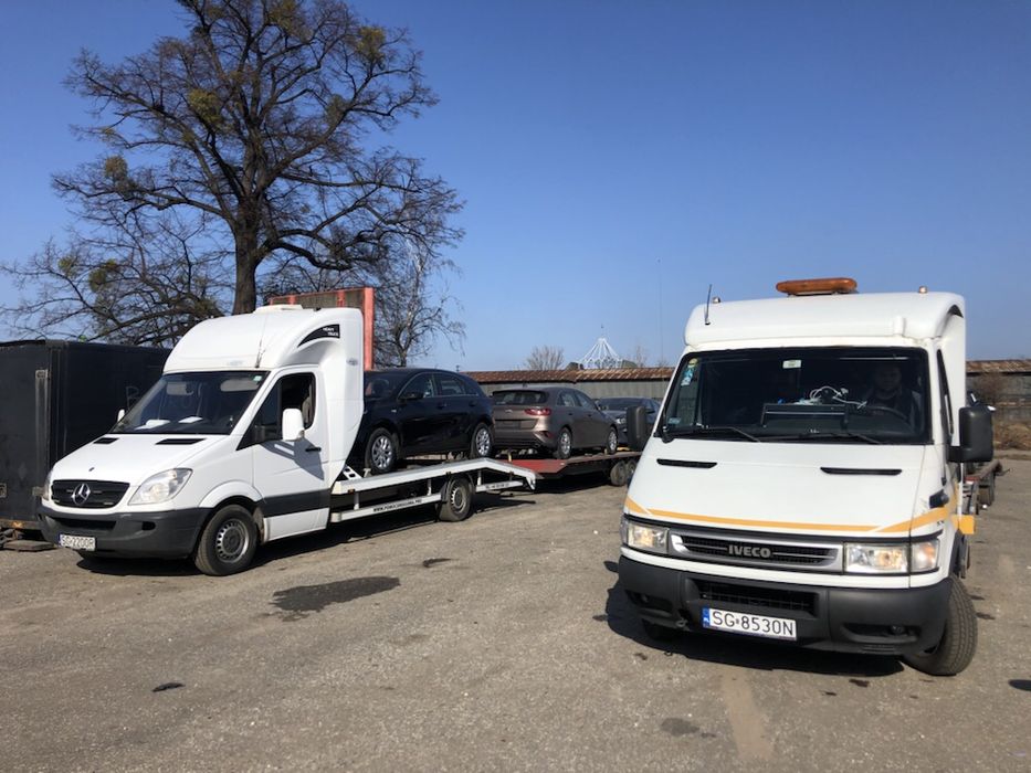 Pomoc drogowa z Niemiec, Holandii Śląsk transport Aut auta samochodu