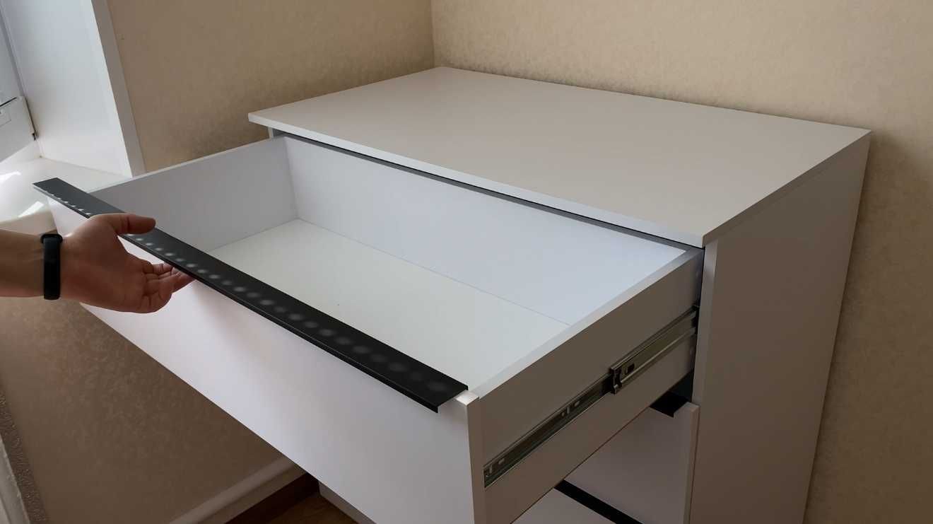 комод LeveLL 100×54,4×101,4 см — ідеально білий!