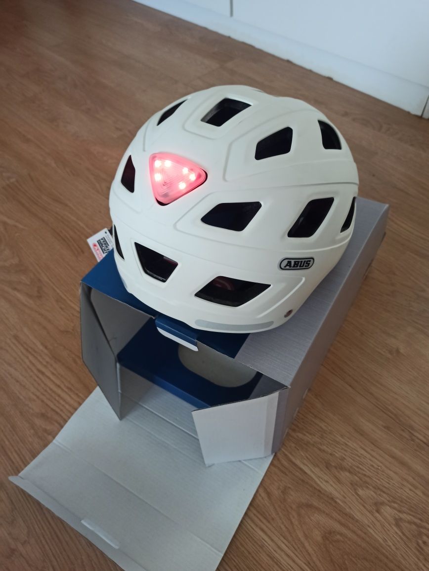 Kask Abus Hyban polar matt L