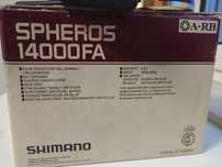 Carreto Shimano Spheros 14000 FA
